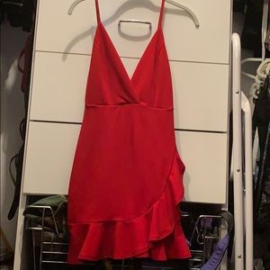 CUTE RED DRESS